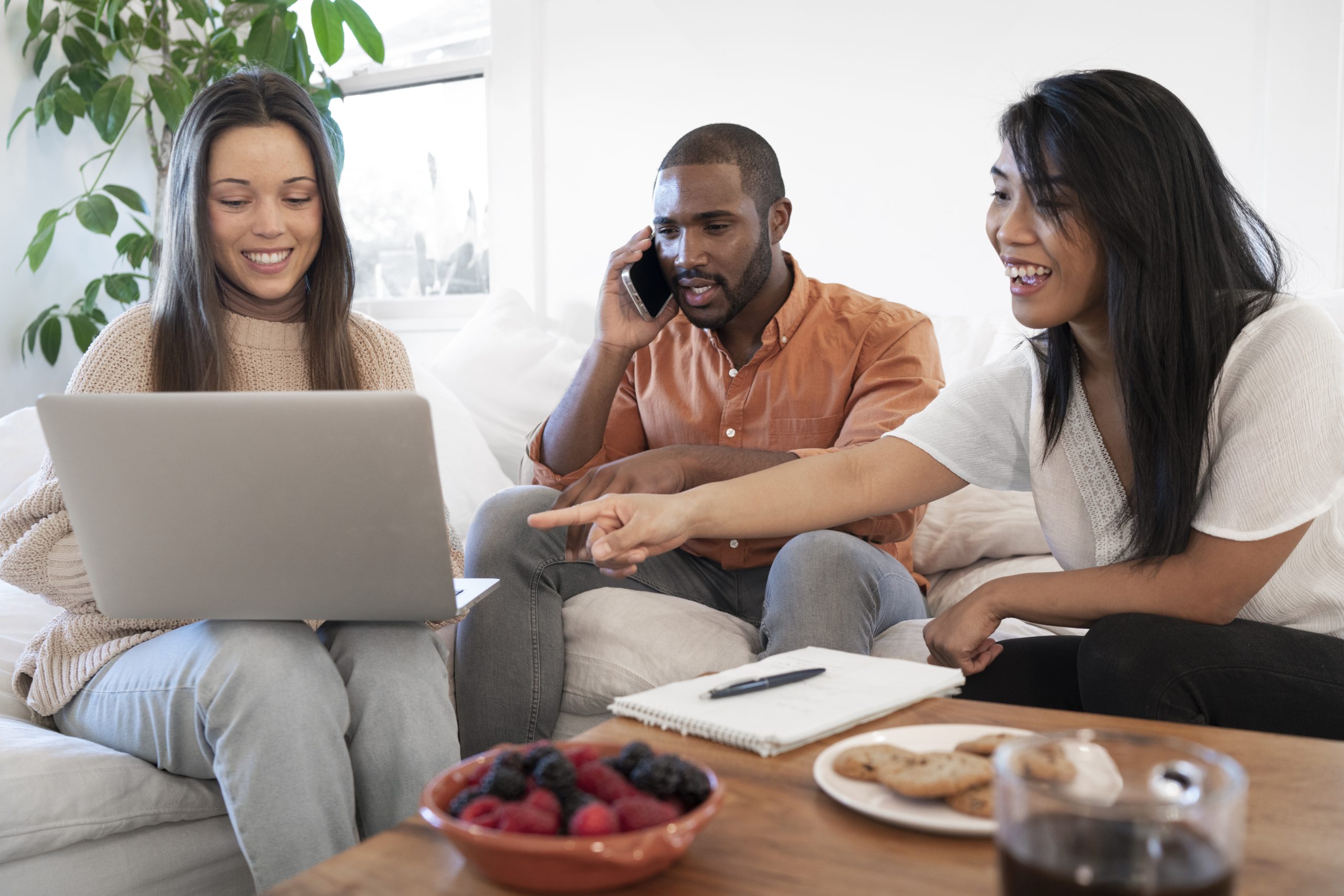 West Palm Beach resident reviewing health insurance plan costs with a Florida advisor