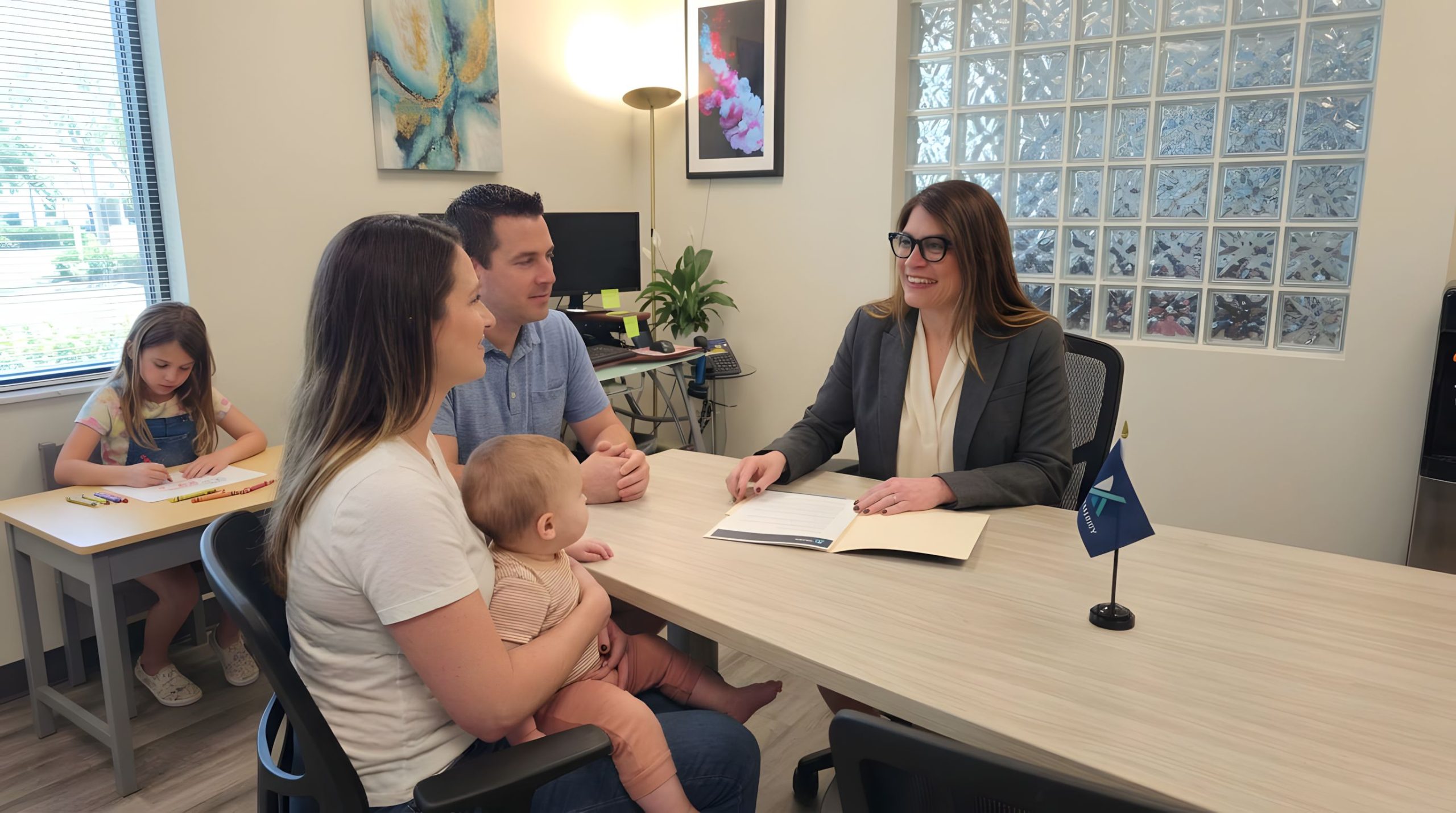 Naples resident reviewing health insurance plan costs with a Florida advisor