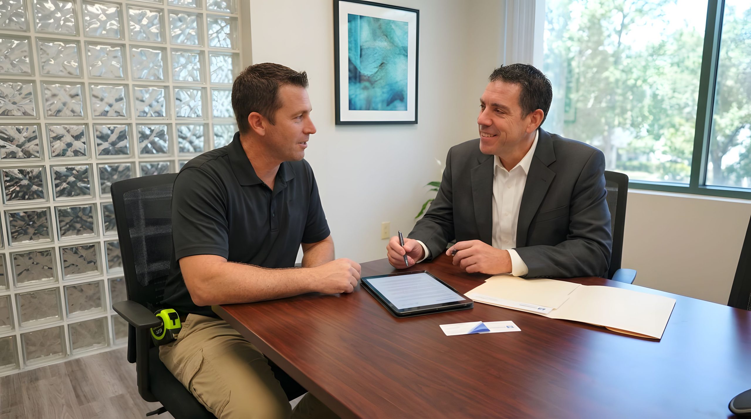 Naples family reviewing health insurance options with a local Florida advisor