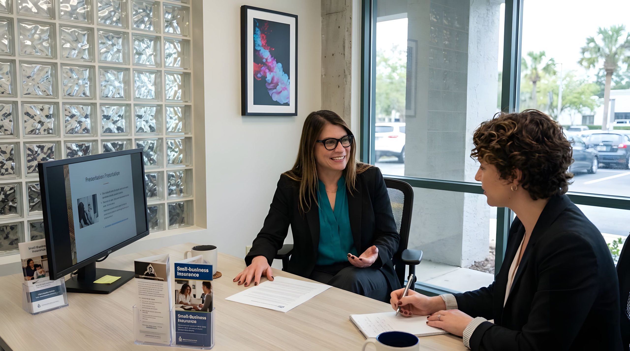 Ocala family reviewing health insurance options with a local Florida advisor